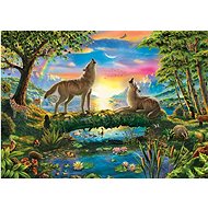 Trefl Puzzle Wolf nature 500 pieces - Jigsaw Puzzle