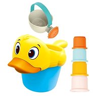 Huanger Bath Toy Set Duckling - Bath Stacking Cups