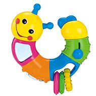 Hola Rattle Caterpillar Blue - Baby Rattle