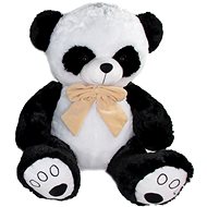 Sitting Panda - Cream Bow - 40cm - Soft Toy
