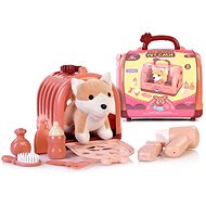 Dog Salon Set - 14cm with Accessories , 22x17x16,5cm - Figure Accessories