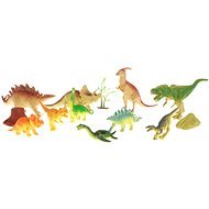 Dinosaurs, 10 pcs, 30x21x3, PVC/C - Figure