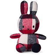 Miffy Check Red/Blue 23cm - Soft Toy