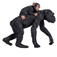 Mojo - Chimpanzee with cub - Figure
