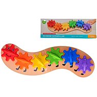 Rainbow caterpillar 34cm 12m+ In Box - Puzzle