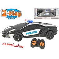 R/C Car USA Police 15.5cm 2-Play Battery-Operated 27MHz Full Function in Box - Remote Control Car