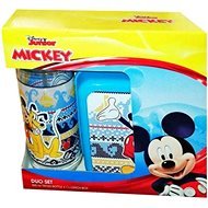Disney Mickey Mouse Snack Set, Bottle and Lunch Box - Snack Box