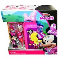 Disney Minnie Mouse Uzsonnás szett - kulacs és uzsonnás doboz (kevert motívumok) - Uzsonnás doboz
