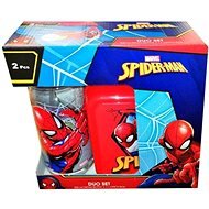Disney Spider-Man Snack-Set - Flasche und Brotdose - Lunchbox