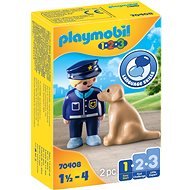 Playmobil 70408 Polizist mit Hund - Figuren