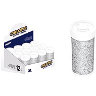 Glitter powder 20g silver - Party Accessories