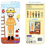 MierEdu Travel magnetic set - fireman - Magnetic Dress-Up