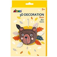 Avenir 3D wall decoration - bear - Children's Bedroom Decoration