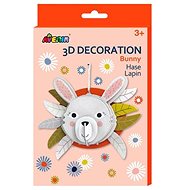 Avenir 3D wall decoration - rabbit - Children's Bedroom Decoration