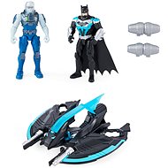 Batman 2 Figures with Airplane 10cm - Figure and Accessory Set