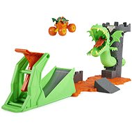 Monster Jam Rennbahn mit Drache - Autorennbahn