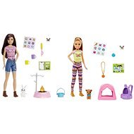 Barbie Dreamhouse Adventures Kempingező nővér kisállattal - Játékbaba