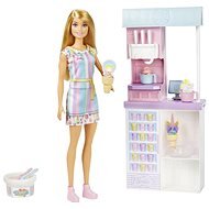 Barbie Fagylaltárus játékkészlet - szőke hajú - Játékbaba