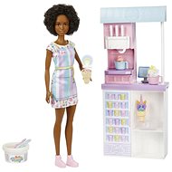Barbie Game Set Ice Cream Seller Black Girl - Doll