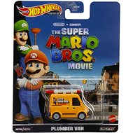 Hot Wheels Prémiové Auto - Super Mario Plumber Van - Hot Wheels