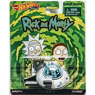 Hot Wheels Prémiové Auto - Rick and Morty - Rick's ship - Hot Wheels