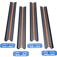 Hot Wheels Track Builder Straight Track Black - Hot Wheels