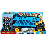 Hot Wheels Monster Trucks Carriage Truck And 3 pcs Truck - Hot Wheels