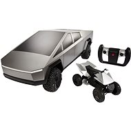 Hot Wheels R/C Cybertruck with Cyber Quad - Hot Wheels