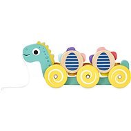 Little Tikes Wooden Critters Wooden Pull Toy - Dinosaur - Push and Pull Toy