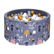 Pool balls 50 pcs - grey - Small Balls