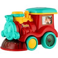 Locomotive/Train with Bubble Blower Plastic 18cm Battery-operated with Sound and Light in Box 19x13x - Train