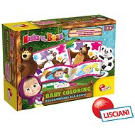 Lisciani Omalovánky Máša a medvěd, 32 stran - Colouring Book