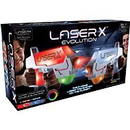 Laser X Long Range Evolution Szett 2 játékos számára - 150 méteres hatótávolság - Lézerpisztoly