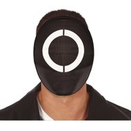 Plastic mask - squid game mask guards - squid game - Carnival Mask