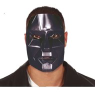 Plastic mask - squid game mask guards - squid game - Carnival Mask