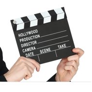 Decoration - movie flap - hollywood - 20x18 cm - Decoration