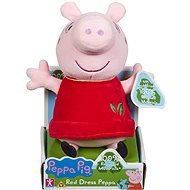 Peppa Pig Eco plush Peppa 20cm red dress - Soft Toy