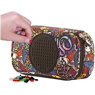Pixie Crew student pencil case Grafitti small panel - School Case