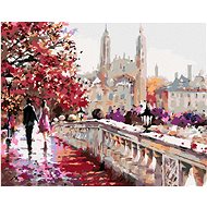 Painting by Numbers - Clare Bridge in England (Richard Macneil), 80x100 cm, stretched canvas on fram - Painting by Numbers