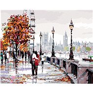 Painting by Numbers - London Eye (Richard Macneil), 80x100 cm, stretched canvas on frame - Painting by Numbers