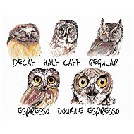Painting by Numbers - Owls (Holly Simental), 80x100 cm, off canvas on frame - Painting by Numbers