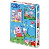Peppa Pig Familie 3-5 Baby-Puzzle-Set - Puzzle