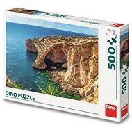 Pláž na Malte 500 puzzle - Puzzle
