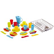 Teddies Dishes with drip tray - Toy Kitchen Utensils