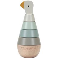 Little Dutch Wooden Goose Seating Rings - Sort and Stack Tower