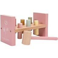 Wooden flowers hammer Pink Flowers - Pounding Toy