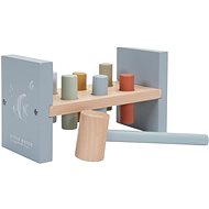 Wooden nailer Ocean Blue - Pounding Toy