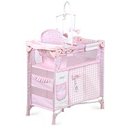 DeCuevas 53046 Folding doll bed with 5 functional accessories NIZA 2022 - Doll Furniture
