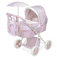 DeCuevas 85046 Folding doll stroller with umbrella and accessories NIZA 2022 - 60 cm - Doll Stroller