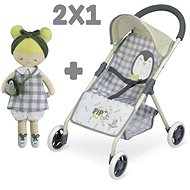 DeCuevas 90547 Sports stroller for dolls and plush doll PIPO 2022 - 55 cm - Doll Stroller